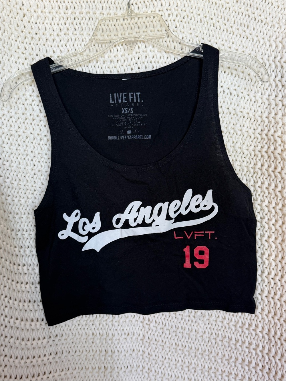 2 Live Fit Cropped Tank Tops
